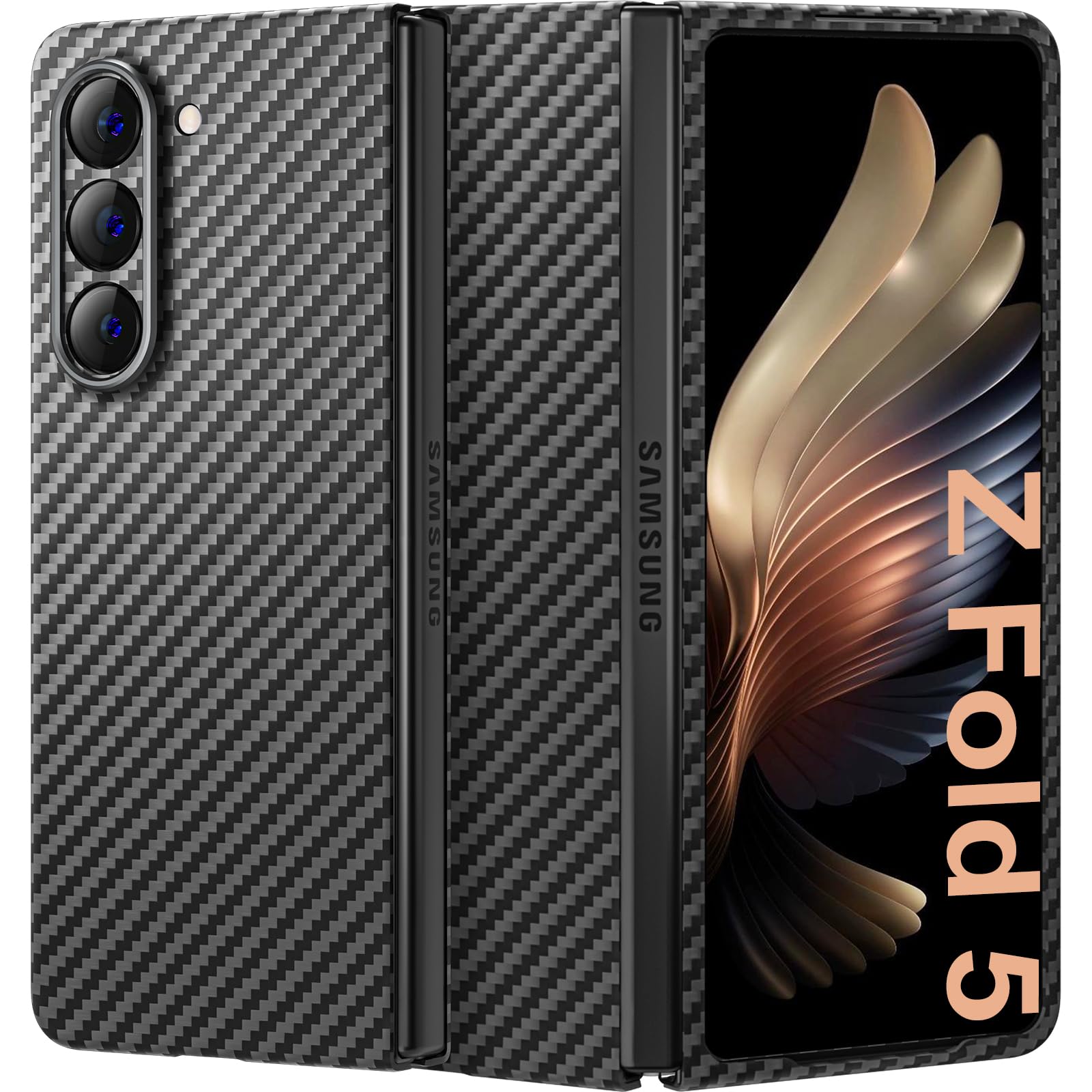 Amazon.co.jp: Galaxy Z Fold 5用アラミド繊維ケース memumi 0.5mm極薄